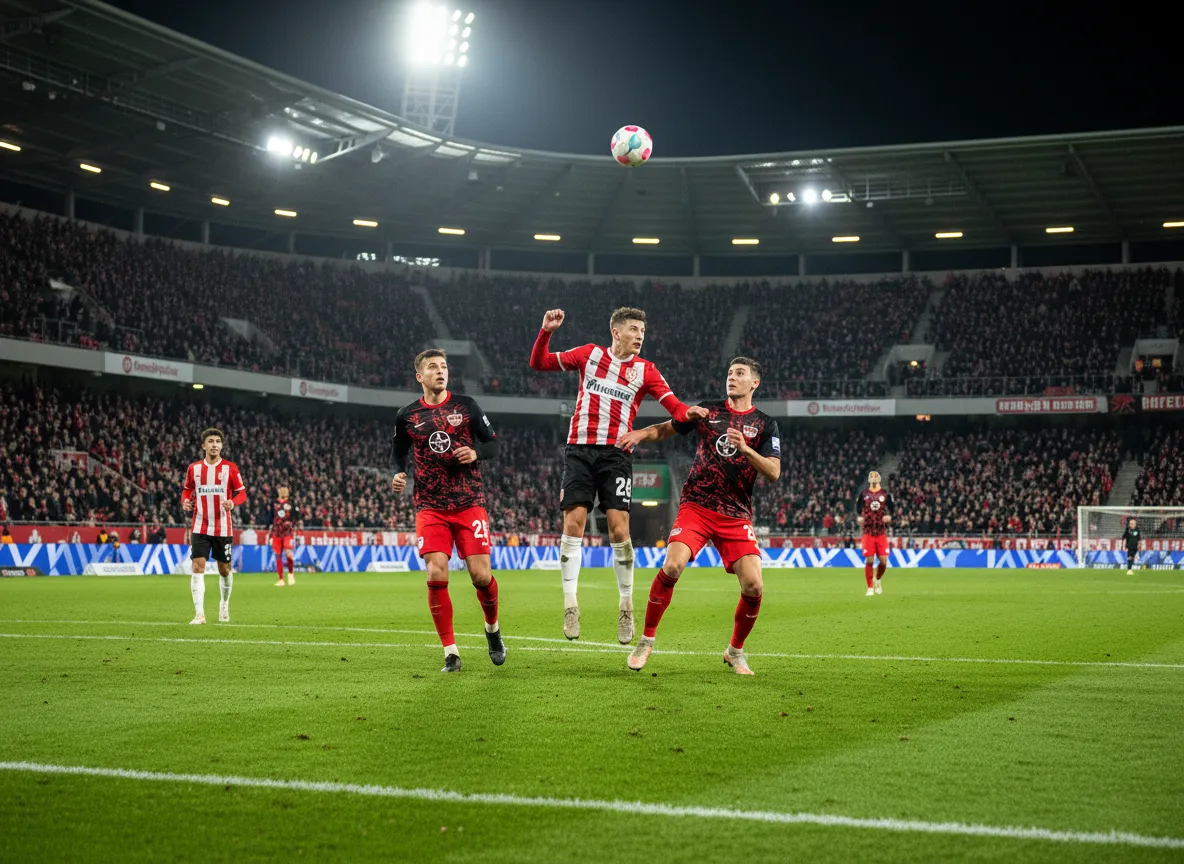 Wahrscheinlichkeitsberechnung für die Bundesliga-Begegnung Mainz gegen Leverkusen